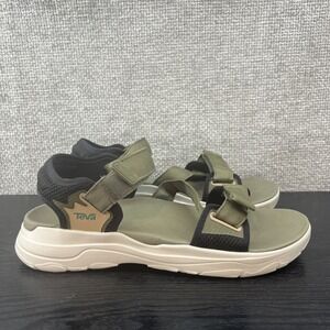 TEVA ZYMIC TRAVEL SPORT SANDALS  MENS SIZE 12 DARK OLIVE TEAL 1124049 New!